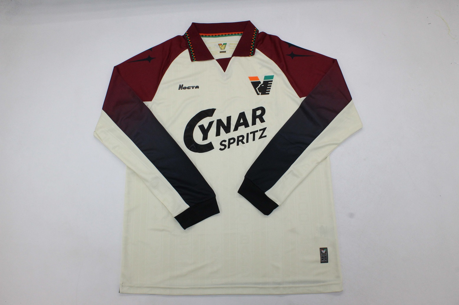 AAA Quality Venezia 25/26 Away Cynar Spritz Sponsor Long Jersey